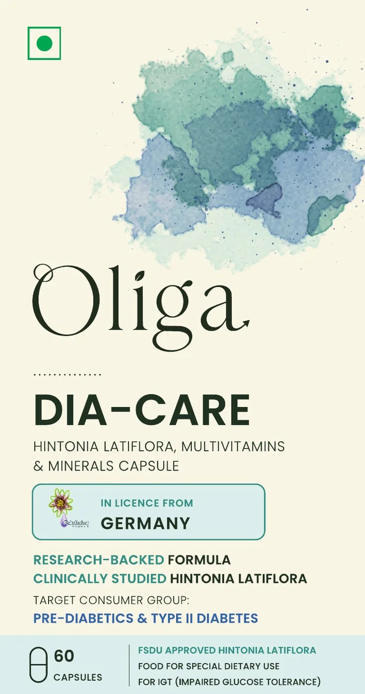 Oliga Dia-Care carton front