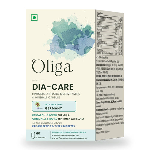 Oliga Dia-Care pack, 60 capsules